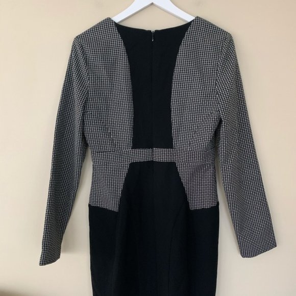 Diane Von Furstenberg Natasha Combo Dress Size 10 - Picture 7 of 8